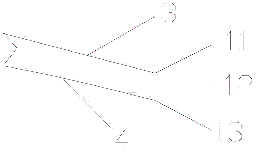 A large thickness blunt trailing edge airfoil blade of a large wind turbine