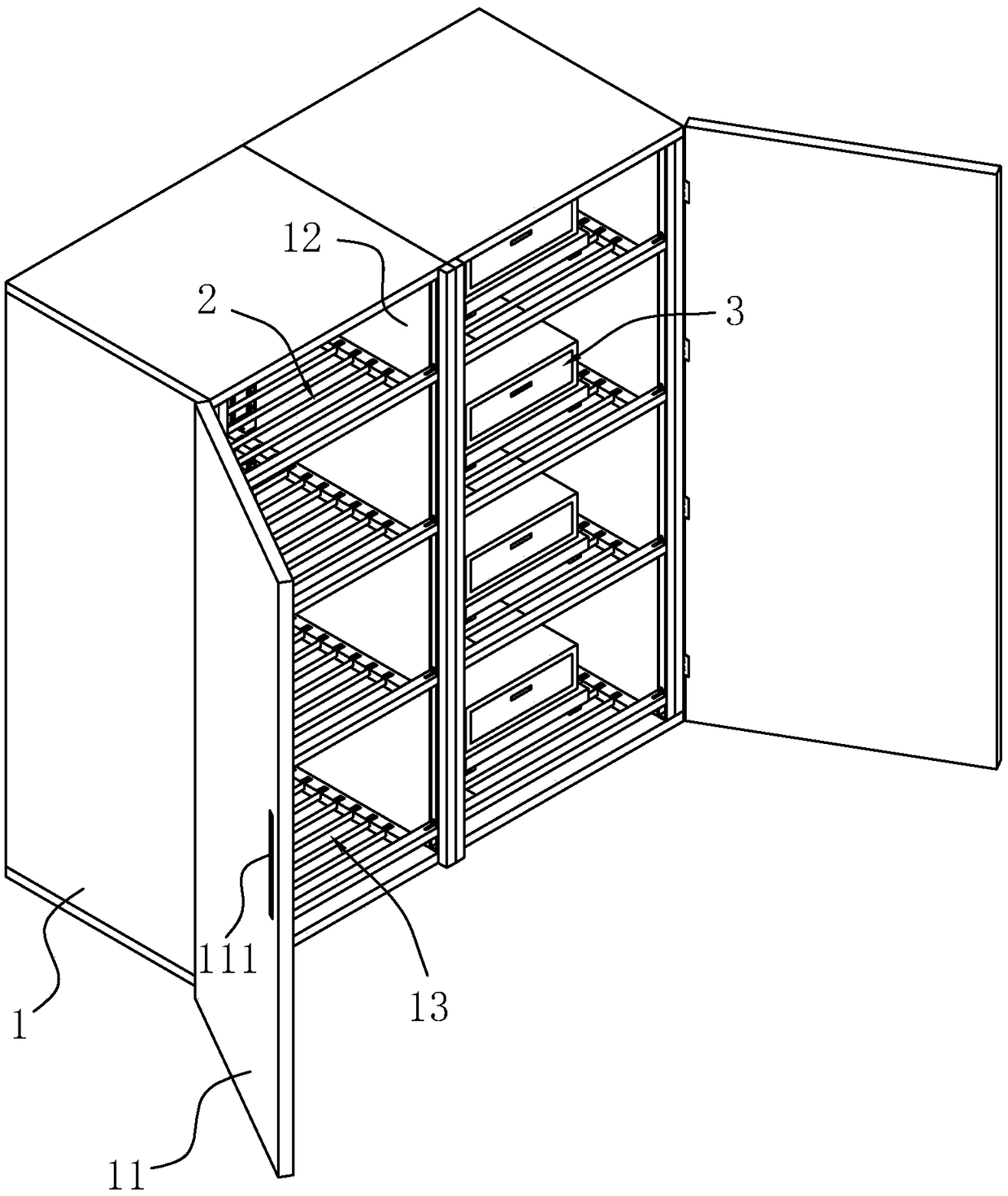 Adjustable wardrobe