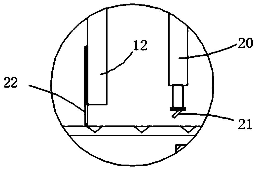 Key groove machining device for batch production