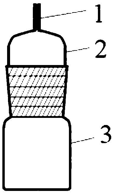 A rapid estimation method for the safety period of stacked three-base propellant