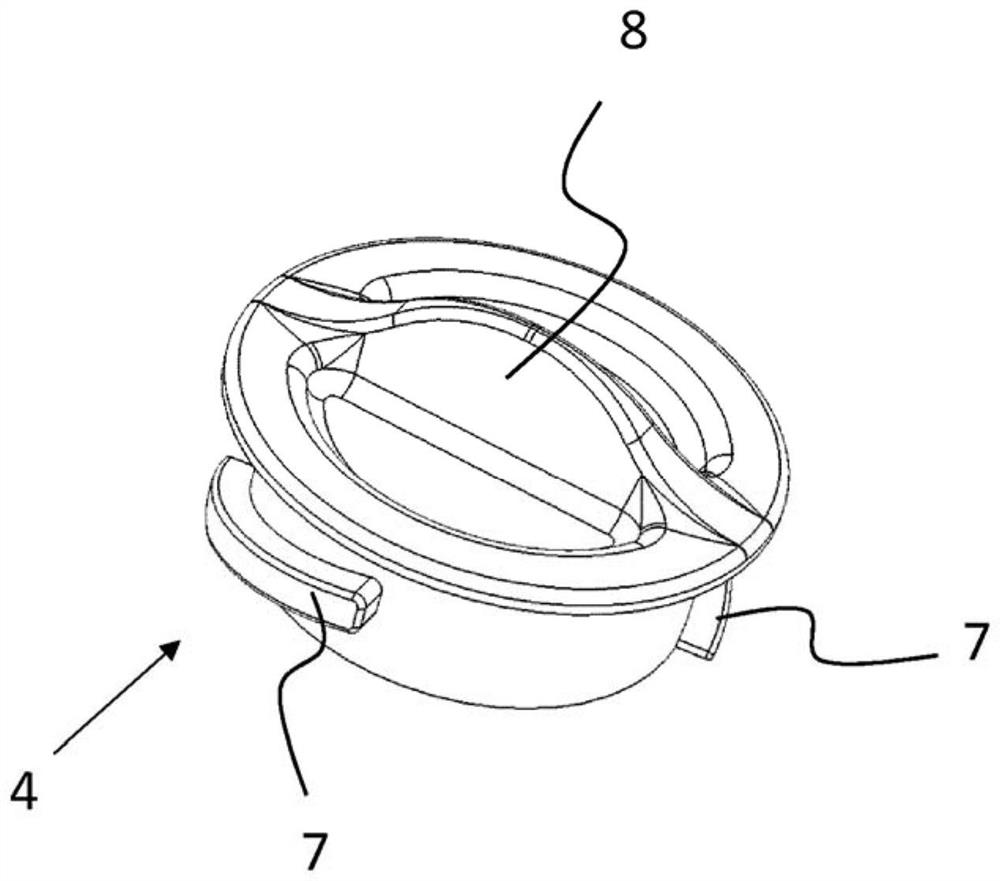 Container for a mixing system, mixing system for parenteral nutrition, and method for mixing