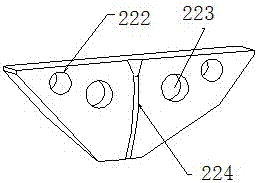 A kind of oblique insertion type dispensing device