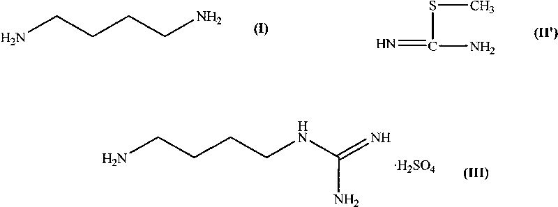 Method for synthesizing agmatine sulfate