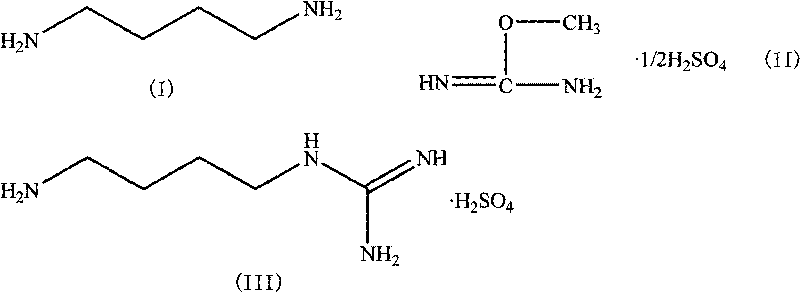 Method for synthesizing agmatine sulfate