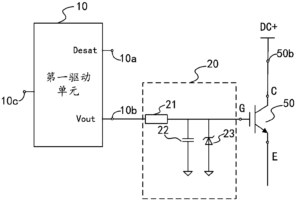 Over-current protection circuit of insulated gate bipolar transistor