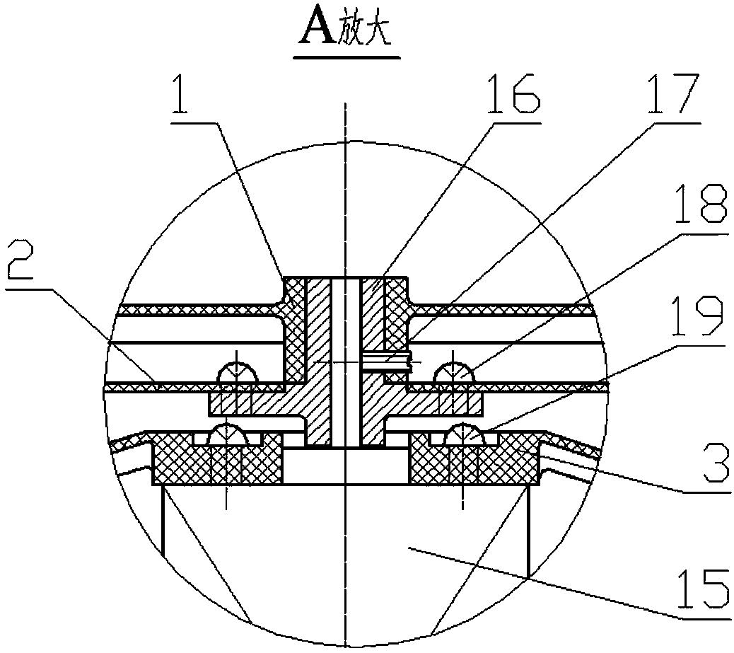 Rudder-controlled jet double-rotor aircraft