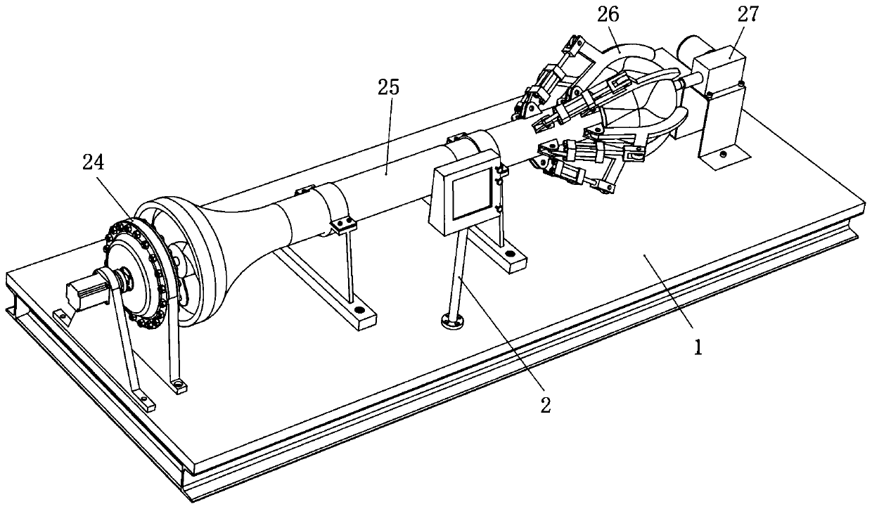 Blade type high-frequency air pressure sensor detection device