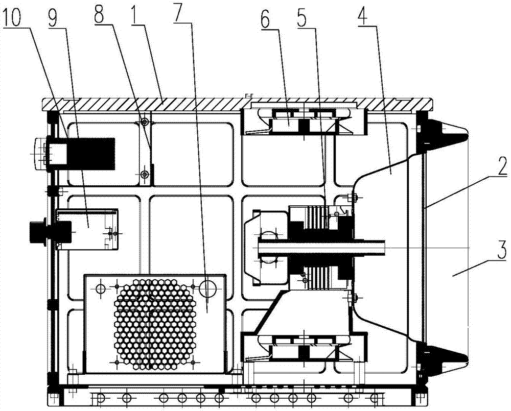 Thermal physiotherapeutic instrument