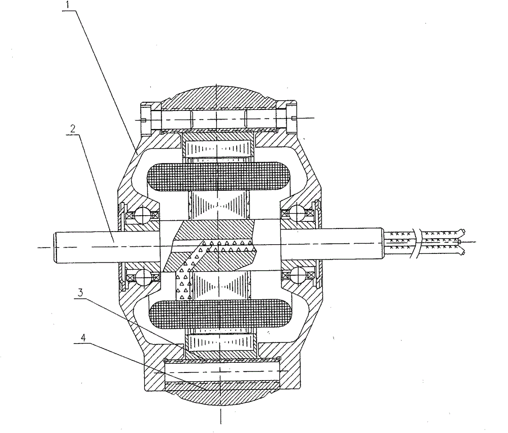 High precision gyro motor bearing loading method