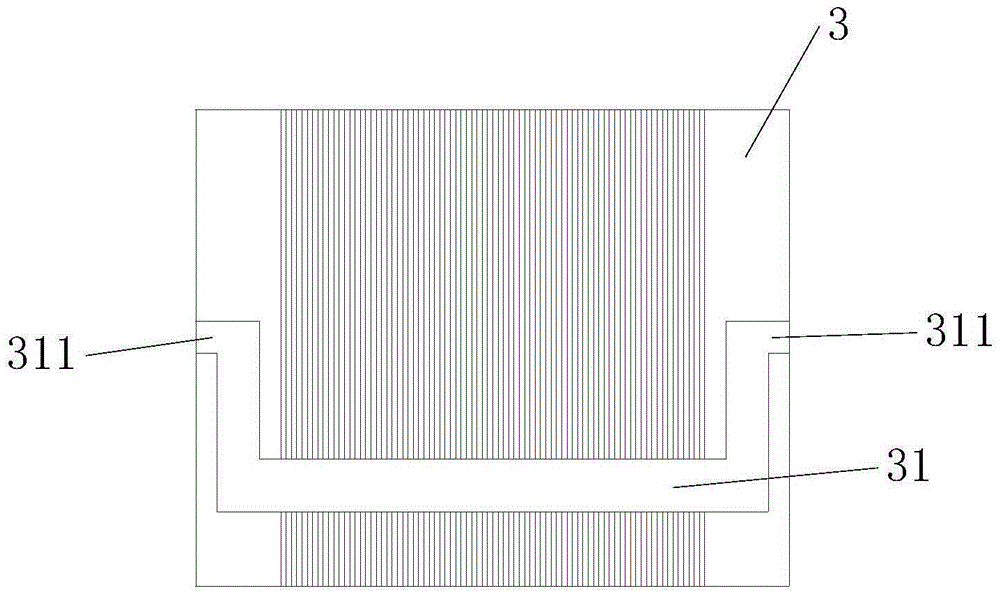 Microfluidic flow distributor