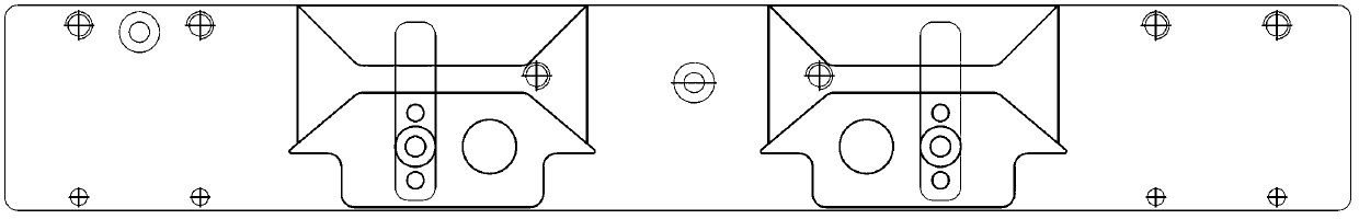 Sinking type fabric draw-off mechanism of full-forming intelligent flat knitting machine