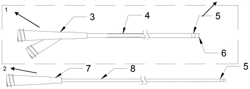 Intravascular conveying instrument and application thereof