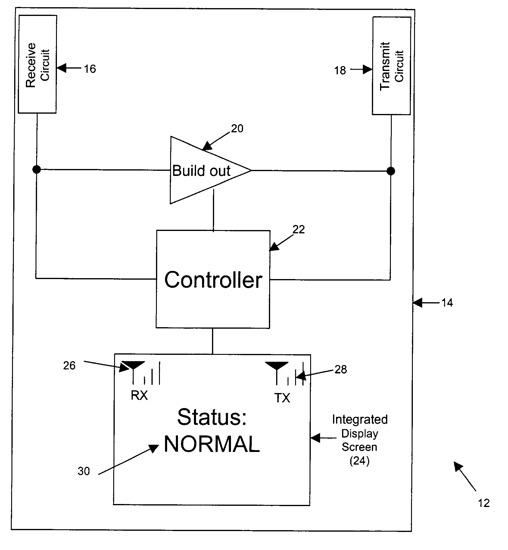 Method and system for decreasing noise from wireless repeaters