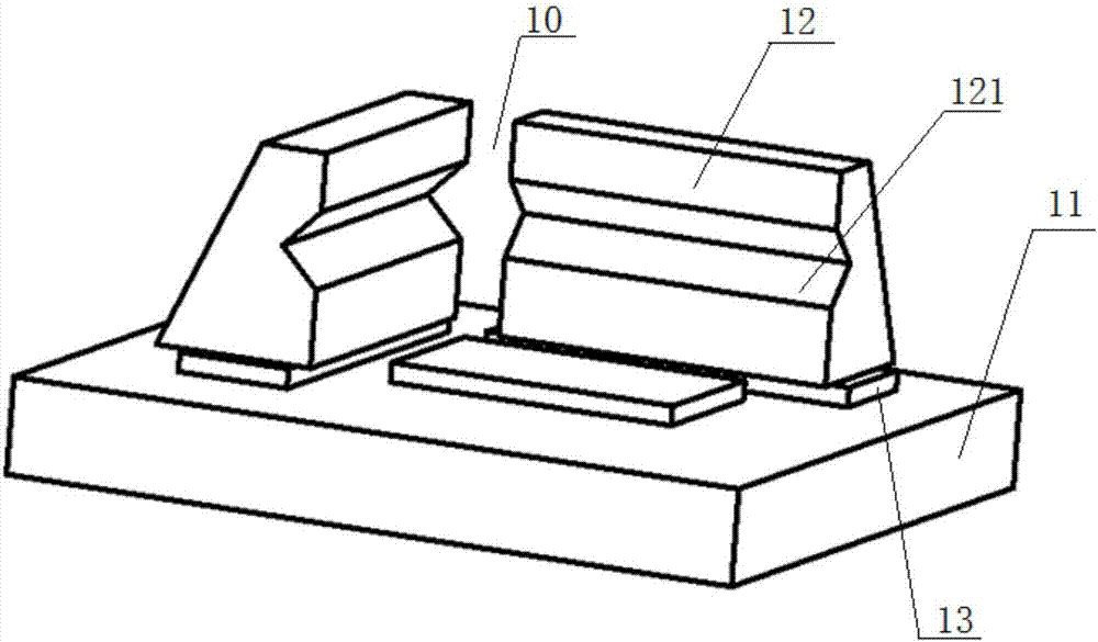 A production process and tooling of roof prism glued parts