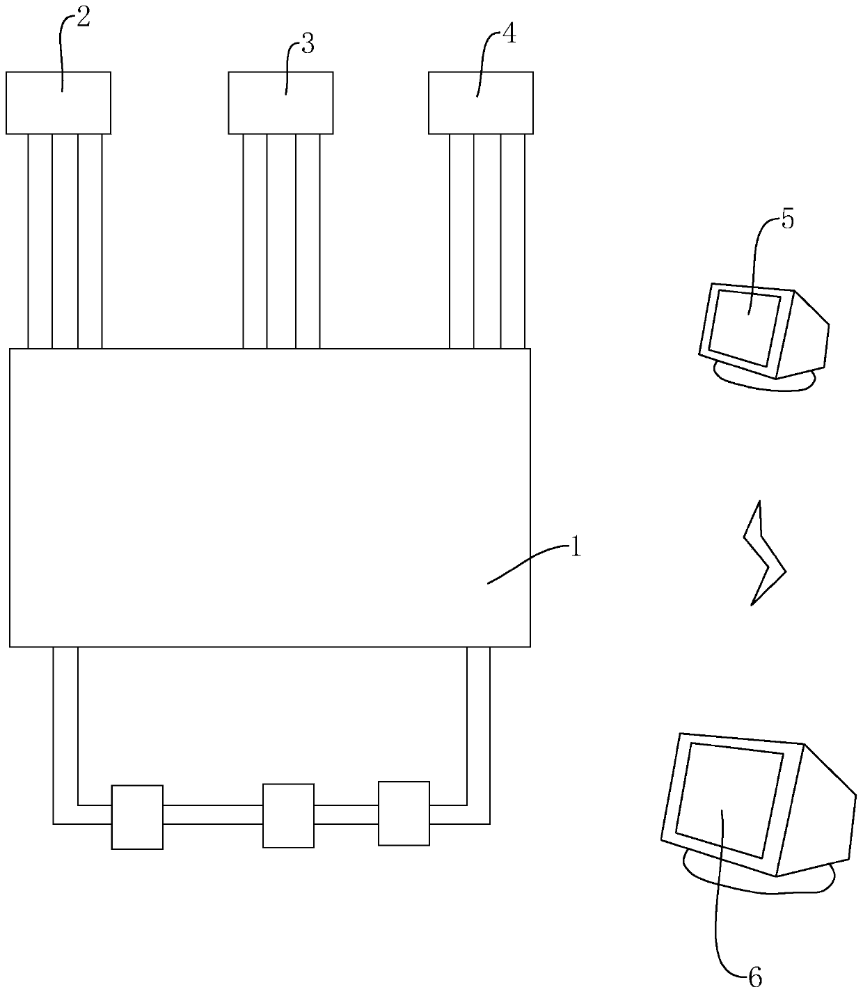 An intelligent control hot water system based on air source heat pump, boiler and solar energy