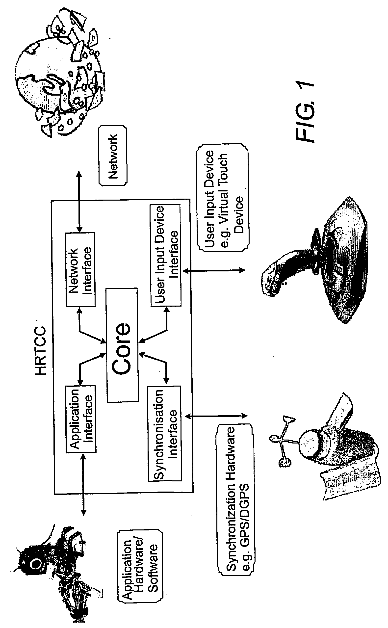 Real time control of hardware and software via communications network