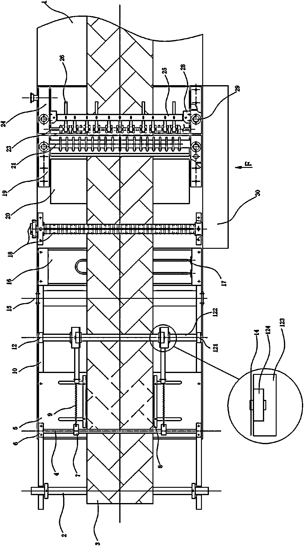 Paper filtering and folding machine of full-automatic filter