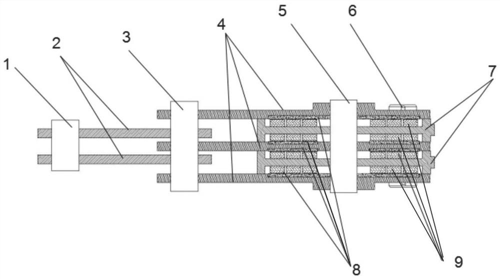 Eddy current crank arm type buffer