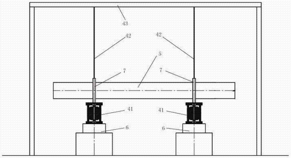 Connector structure for double-stage synchronous vibration