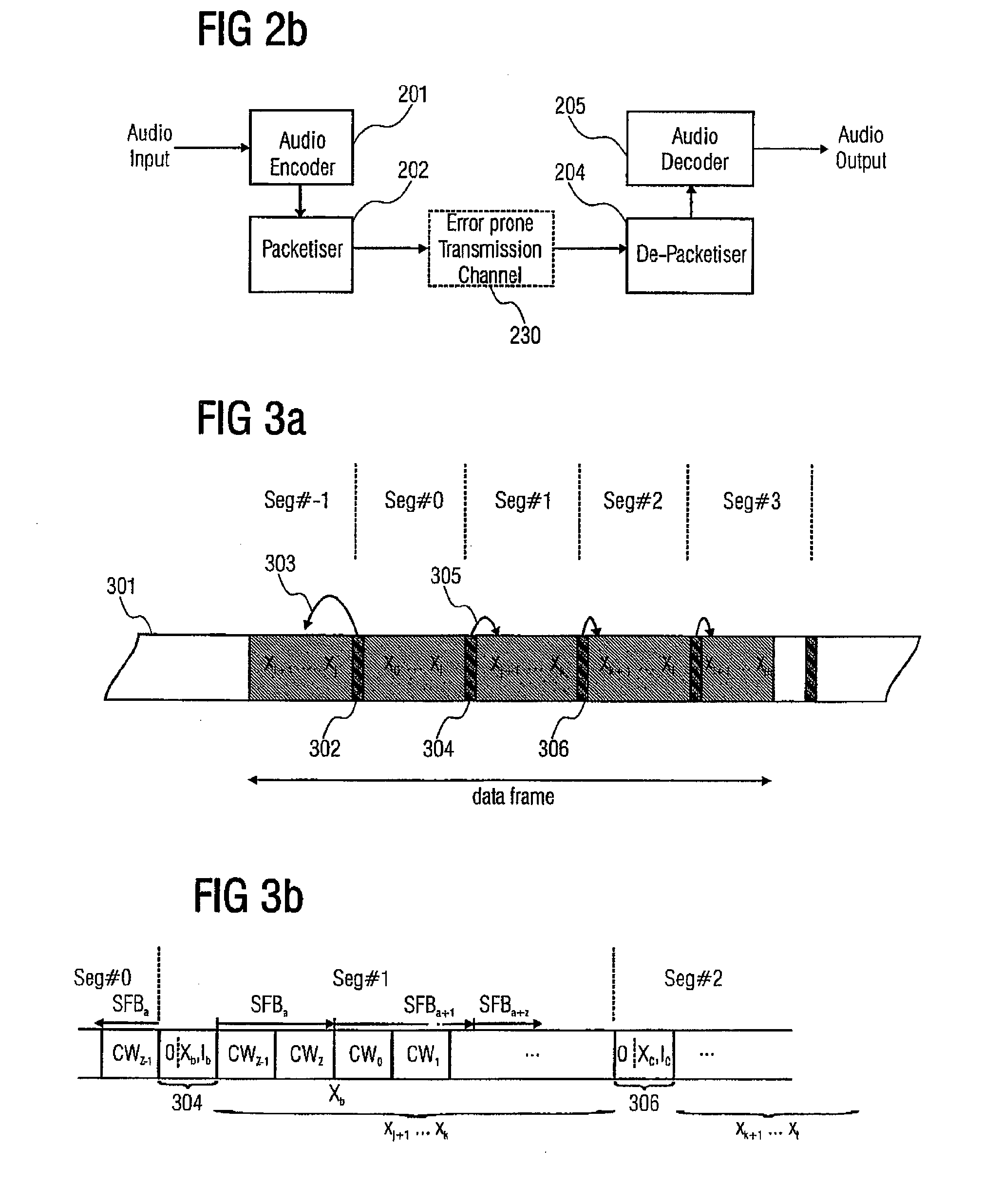 Apparatus for Generating and Interpreting a Data Stream Modified in Accordance with the Importance of the Data