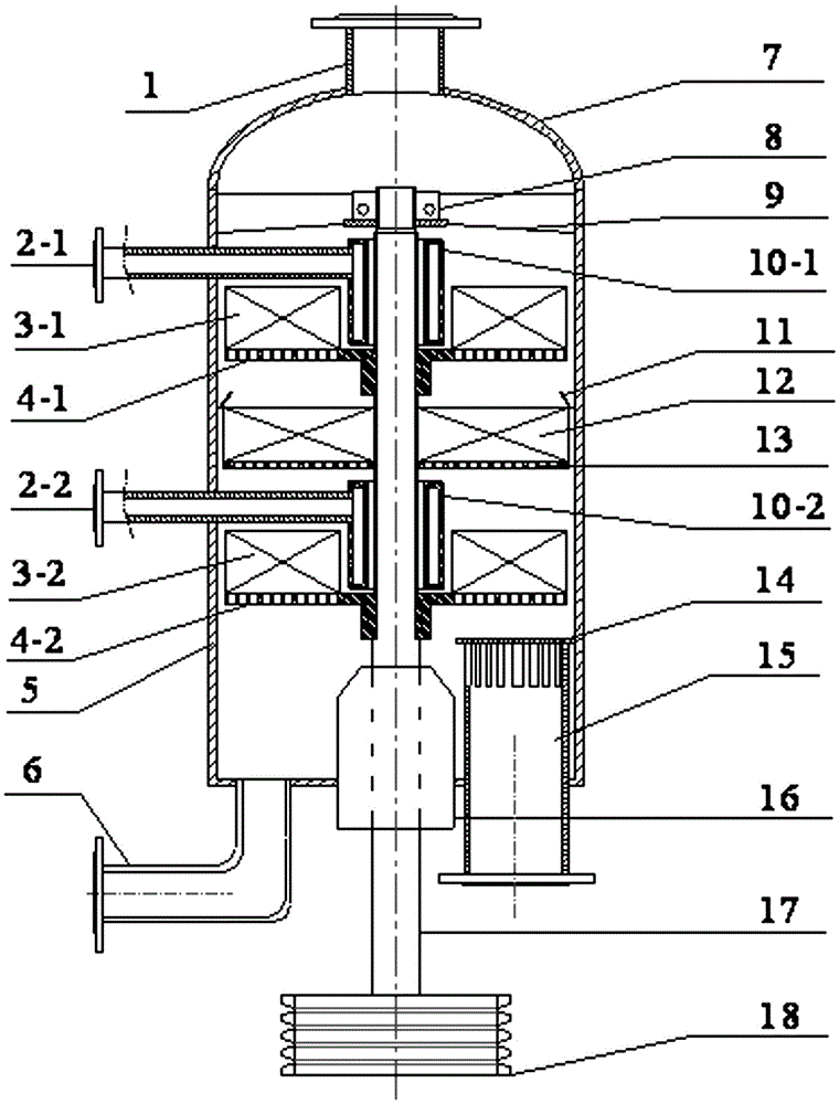 A flue gas desulfurization and dust removal process and integrated device suitable for ships