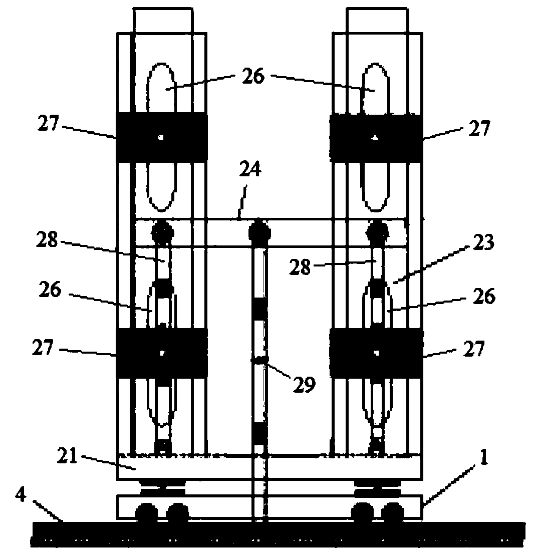 Longitudinal movement trolley and adjusting assembly for single-rail track beam formwork and application method