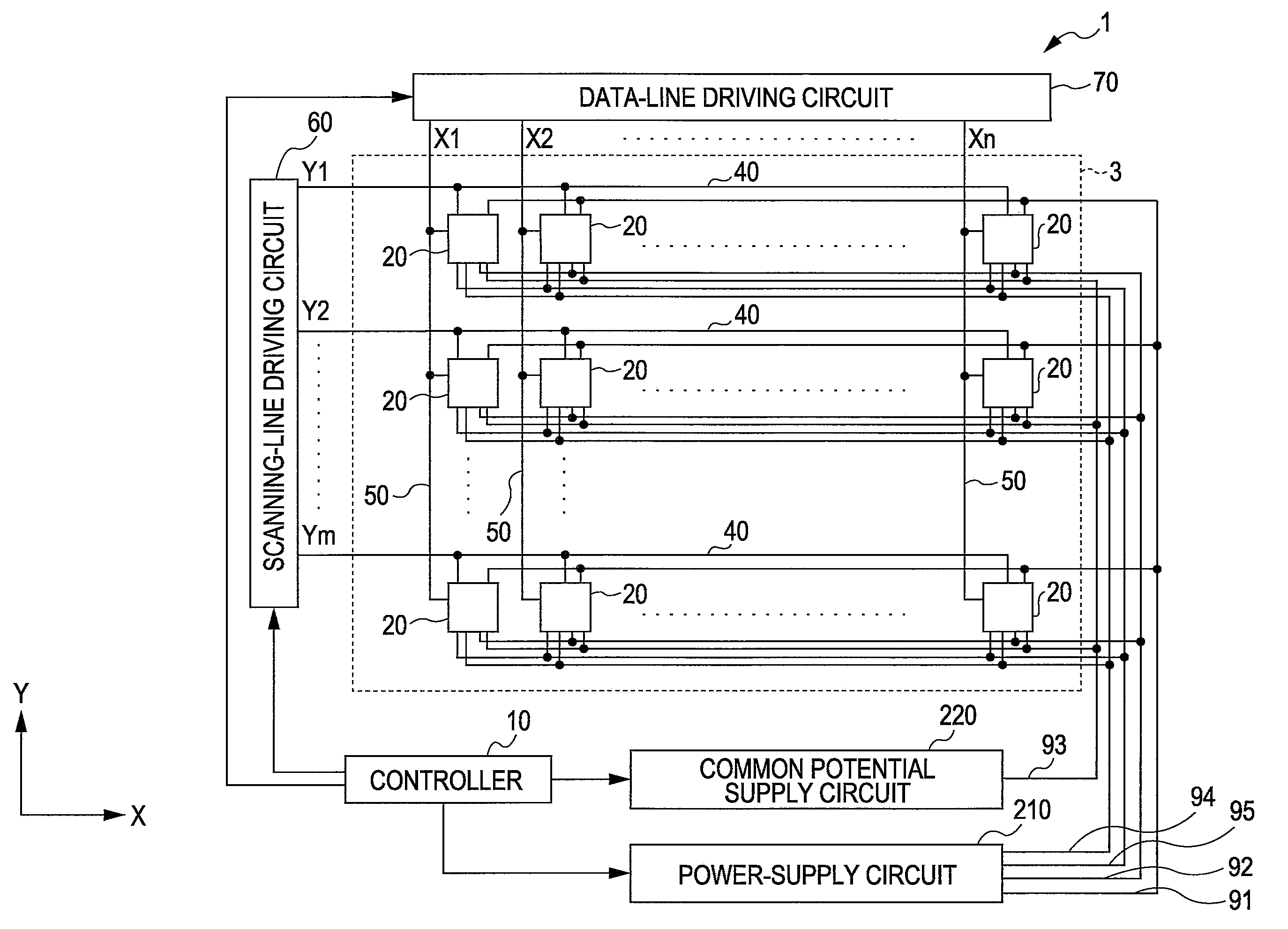 Driving circuit for electrophoretic display device, electrophoretic display device, method for driving the same, and electronic apparatus