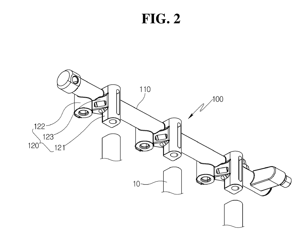 Mounting structure of fuel rail