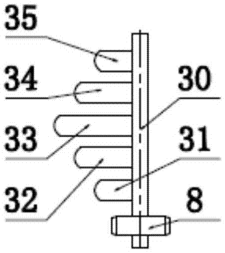 Two-degree-of-freedom series-parallel shock resisting mechanical foot of humanoid robot