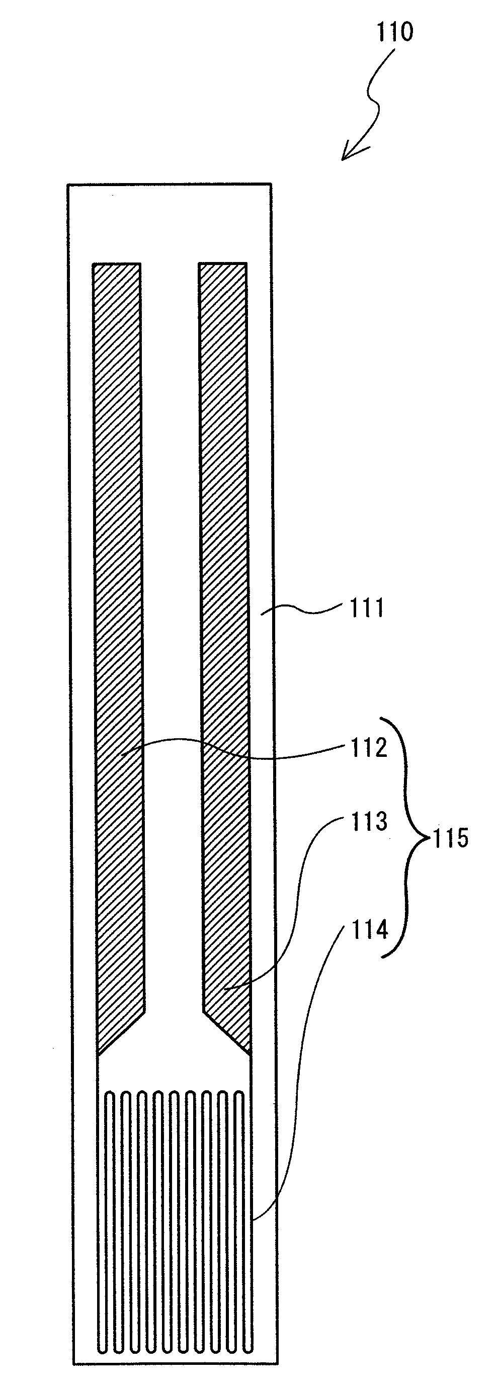 Liquid state detecting sensor