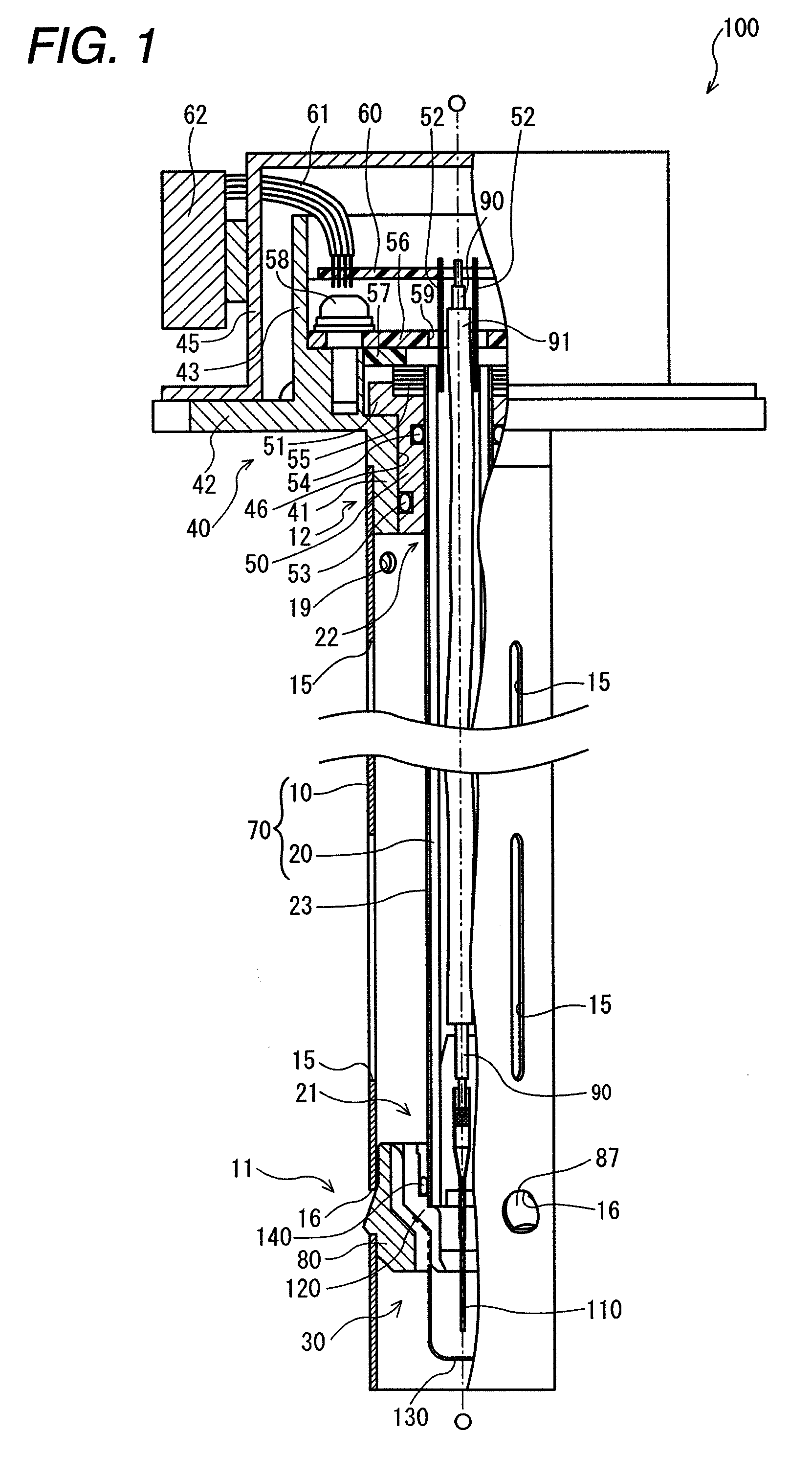 Liquid state detecting sensor