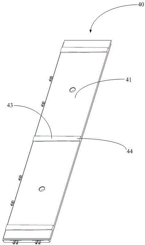 Improved plastic-wood floor combination structure