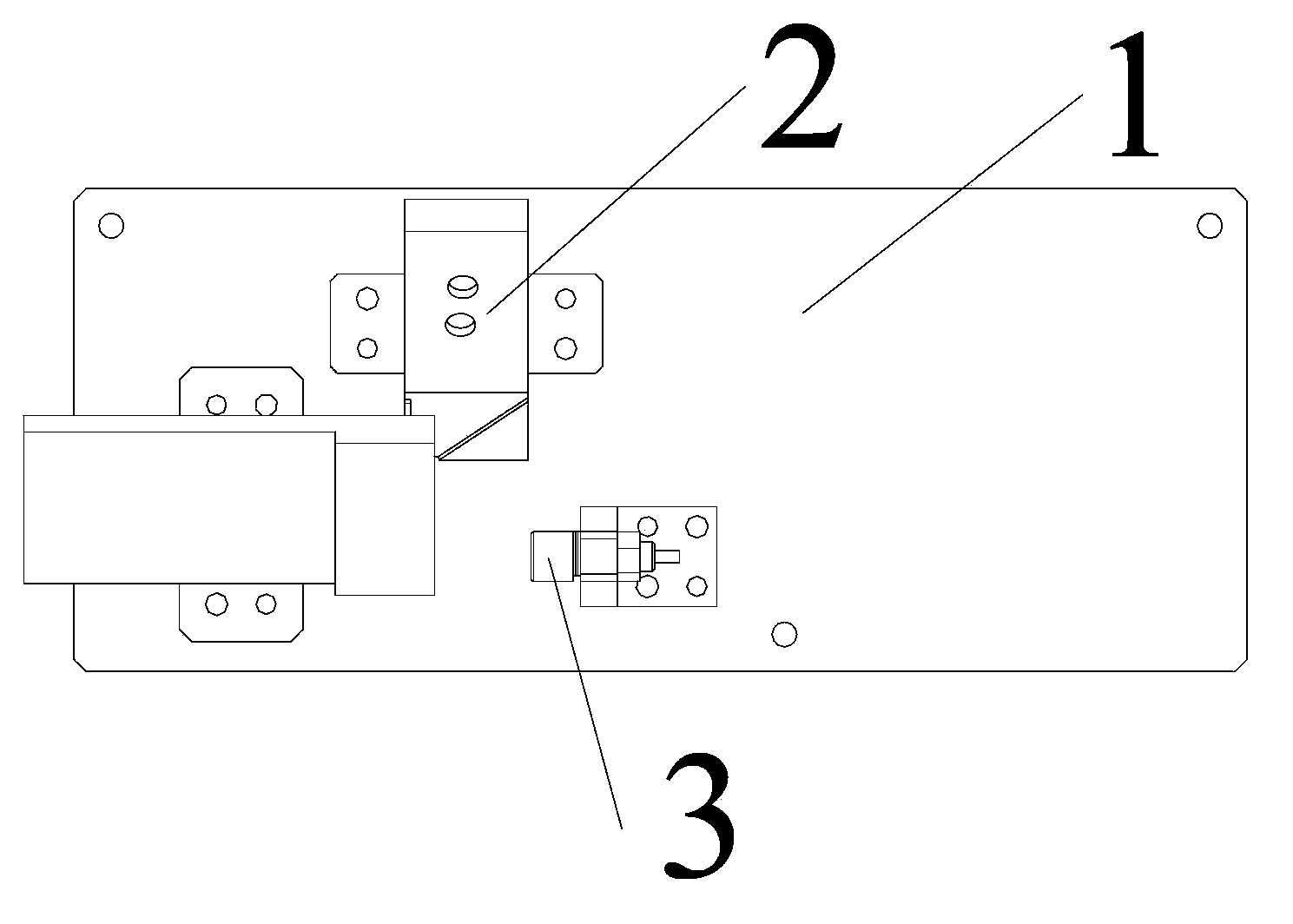 Welding fixture of automobile control arm mounting support seats