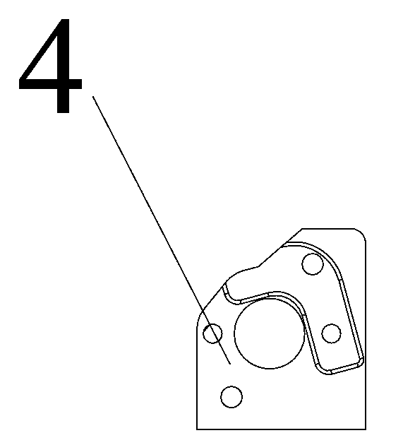 Welding fixture of automobile control arm mounting support seats