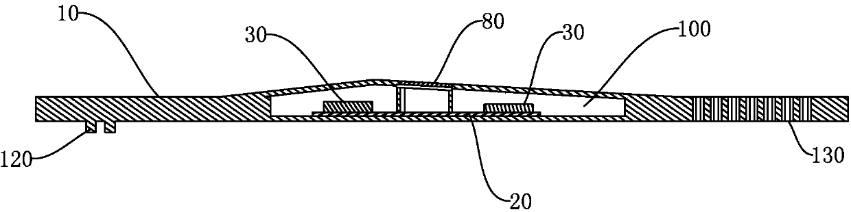 Intelligent wristband with body temperature power generation and power supply function