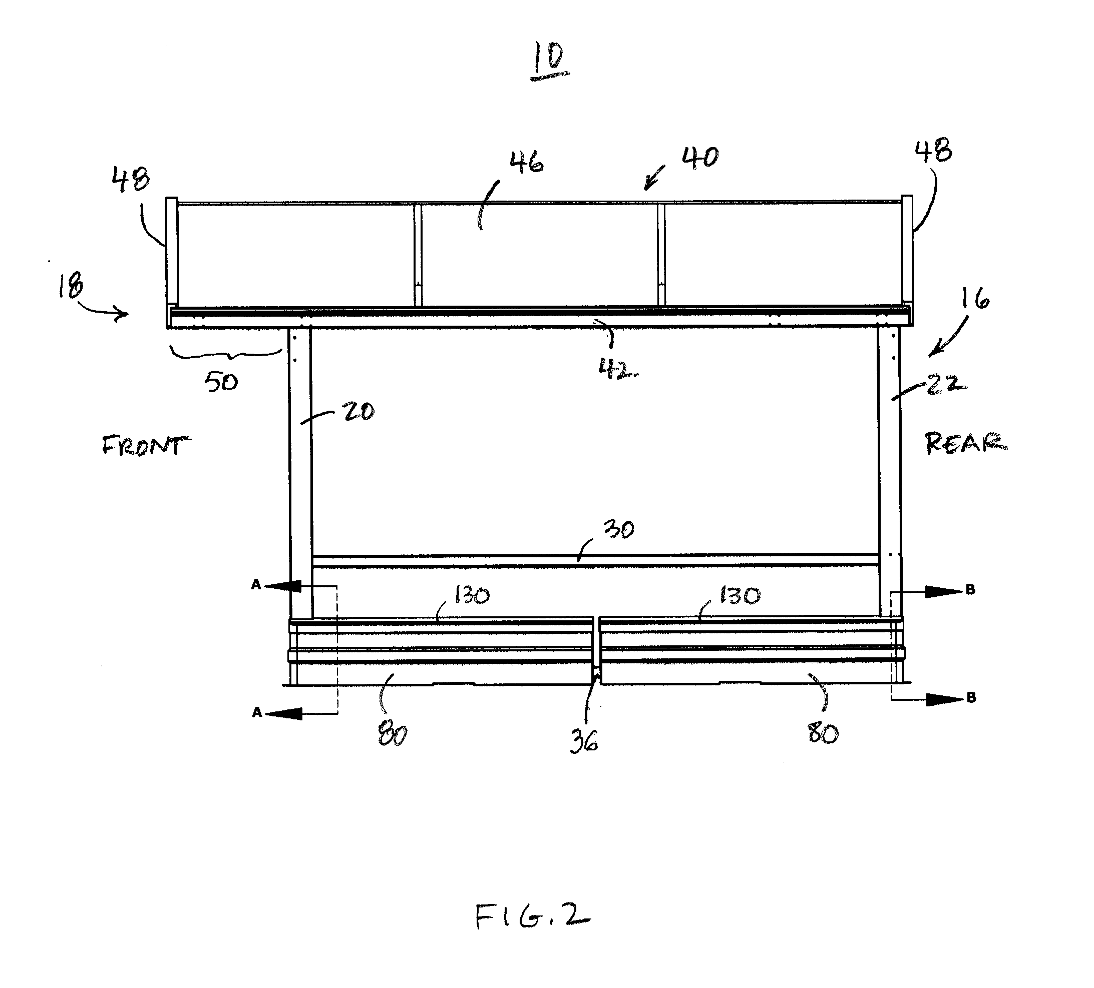 Ballasted cart storage station