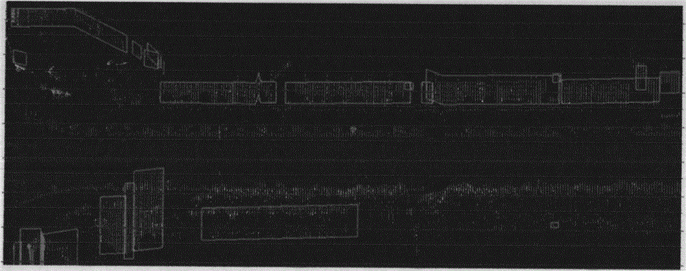 Automatic vehicle-mounted three-dimensional laser point cloud facade classification and outline extraction method