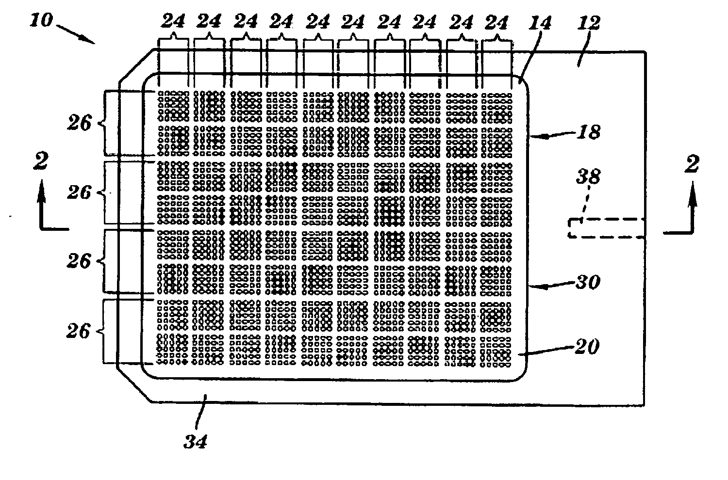 High-throughput screening with multi-through hole testing plate