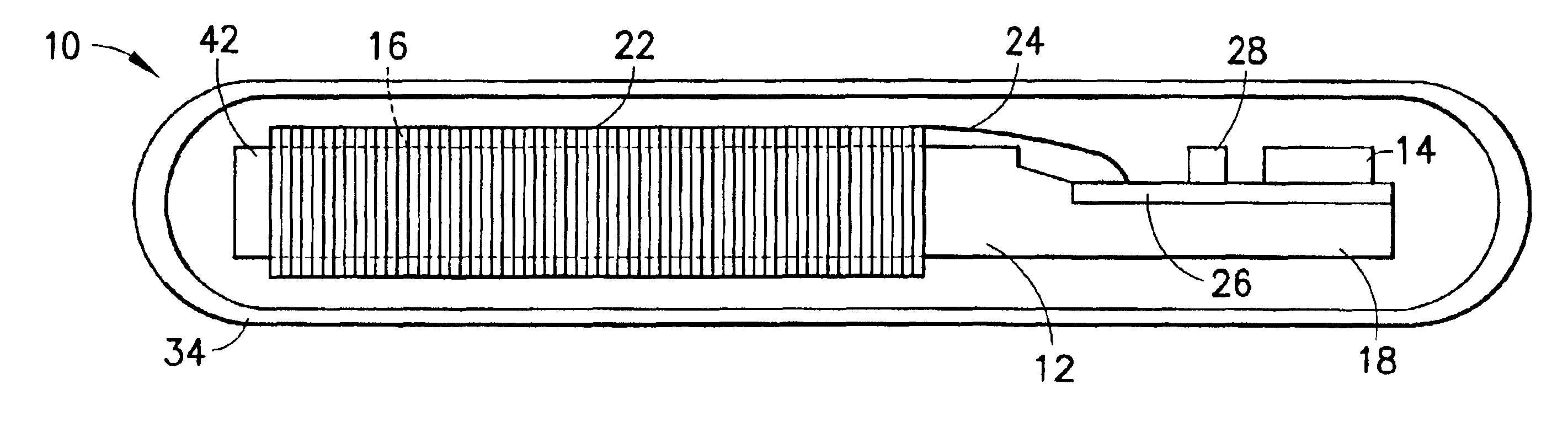 Passive integrated transponder tag with unitary antenna core