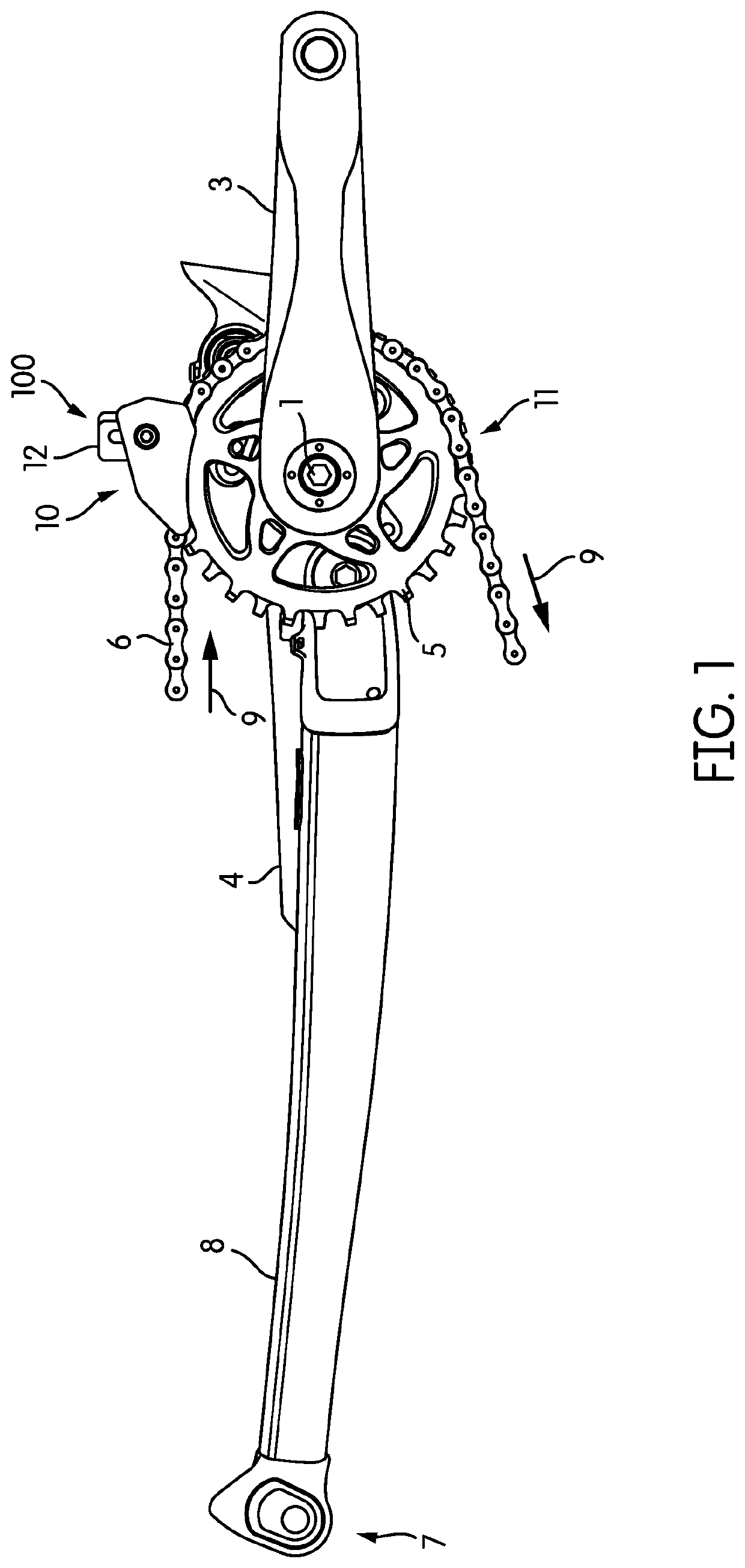 Rotationally-Engaging Two-Piece Upper Chain Guide