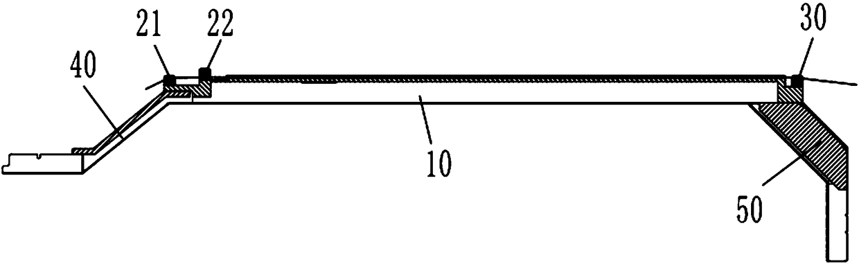 Long-span welding belt threading mechanism, welding belt supply device and stringer