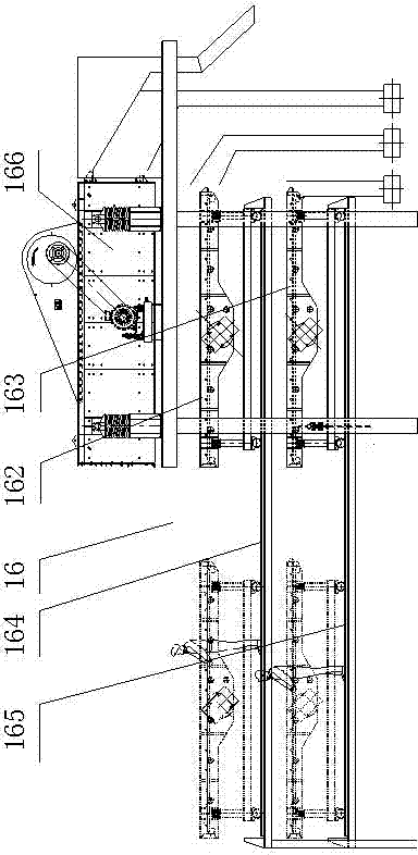 Linear vibrating screen underneath type dust removal system and method