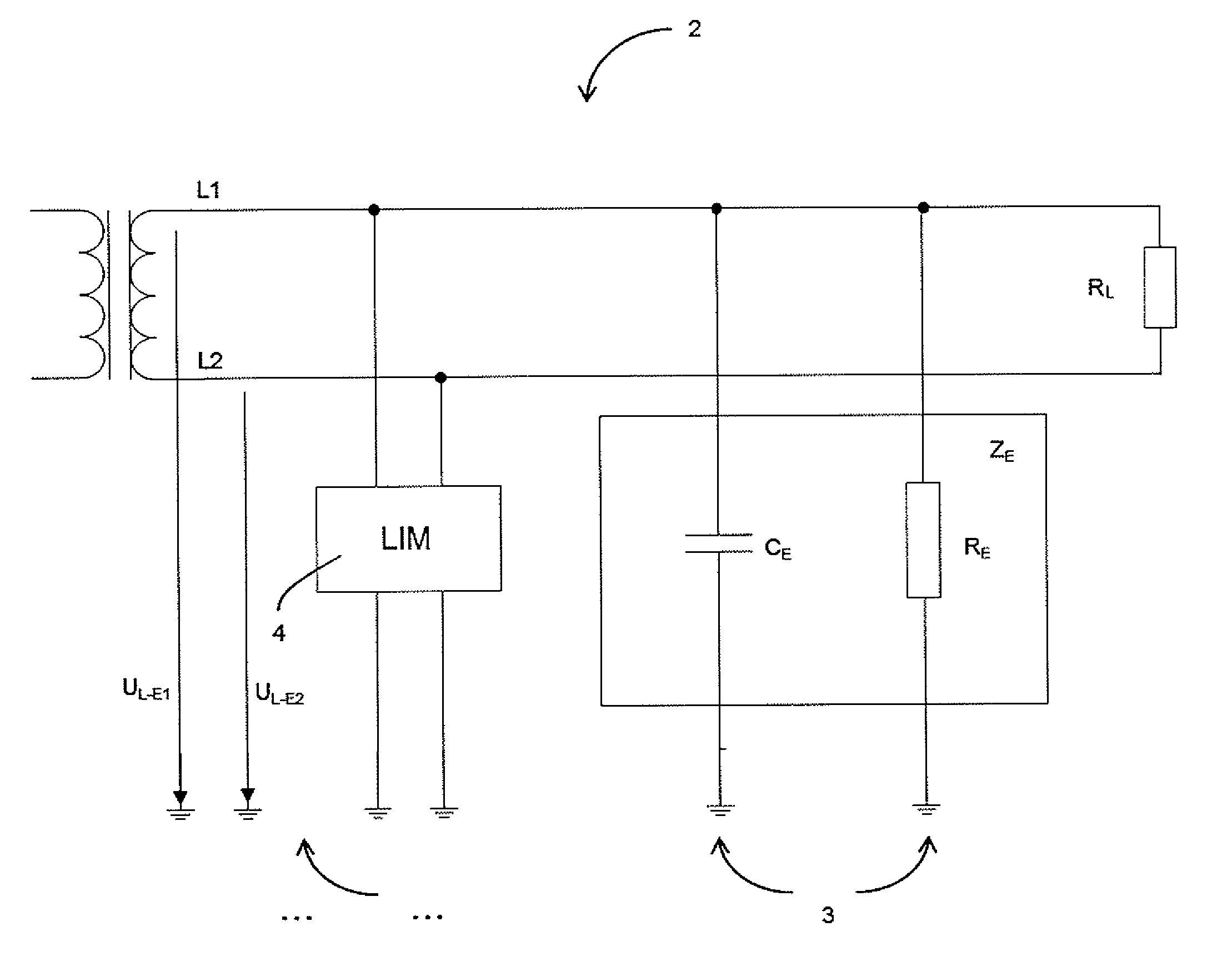 Method and device for determining a maximum leakage current