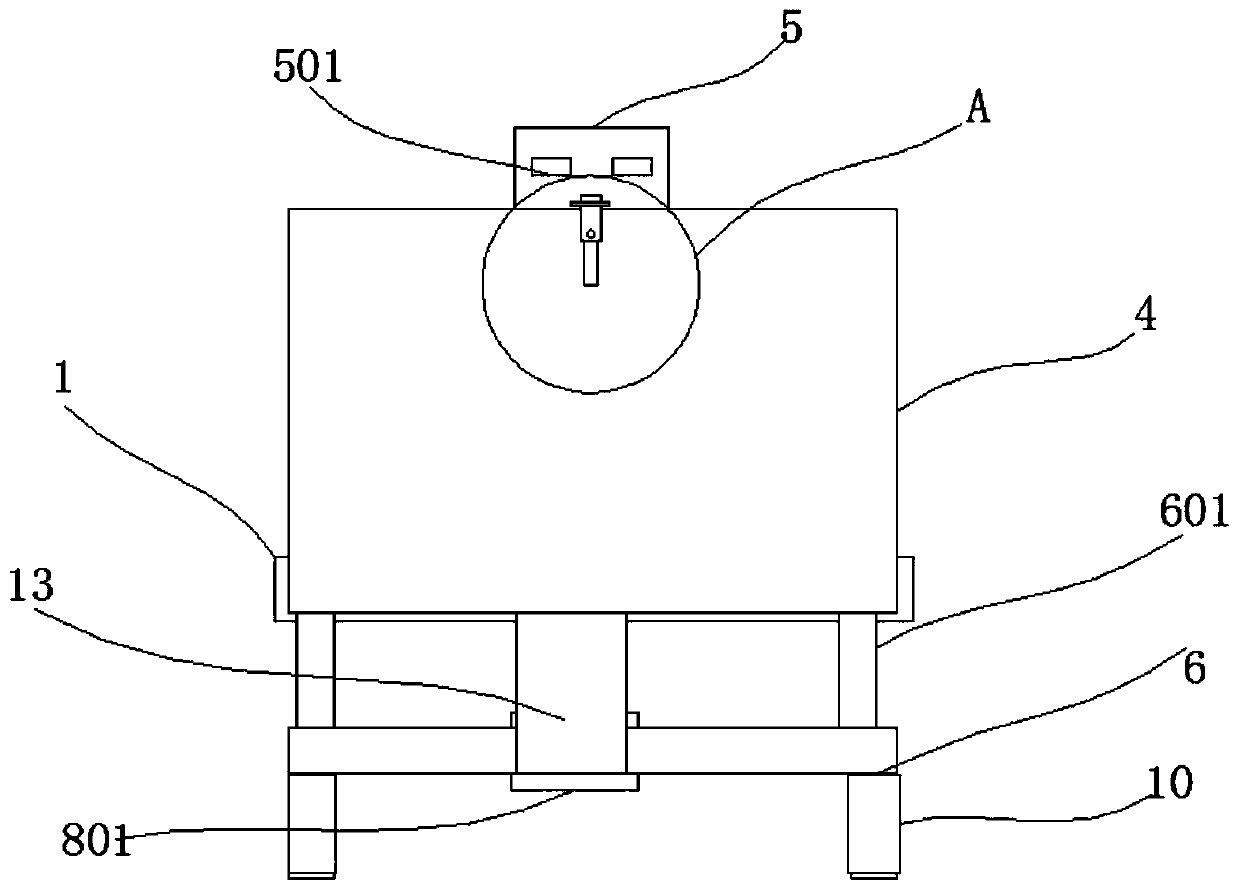 Walking assisting device for orthopedic nursing