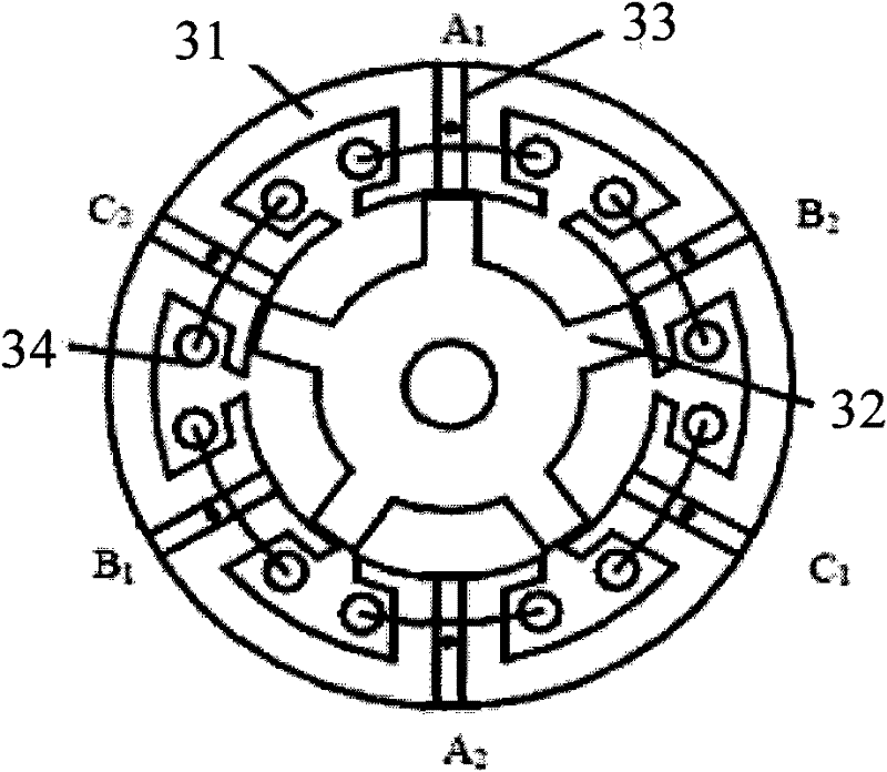 Low-torque ripple permanent magnet flux-switching motor