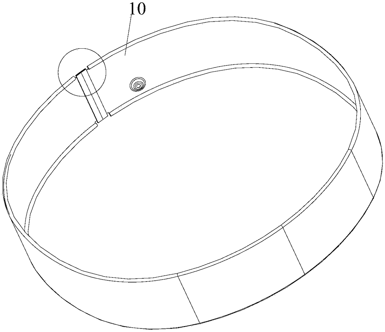 Housing of cooking utensil and cooking utensil