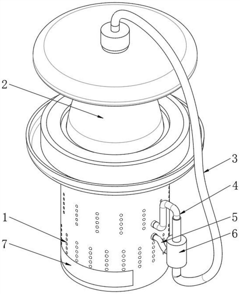 Intelligent sterilization anti-pollution mosquito killing lamp