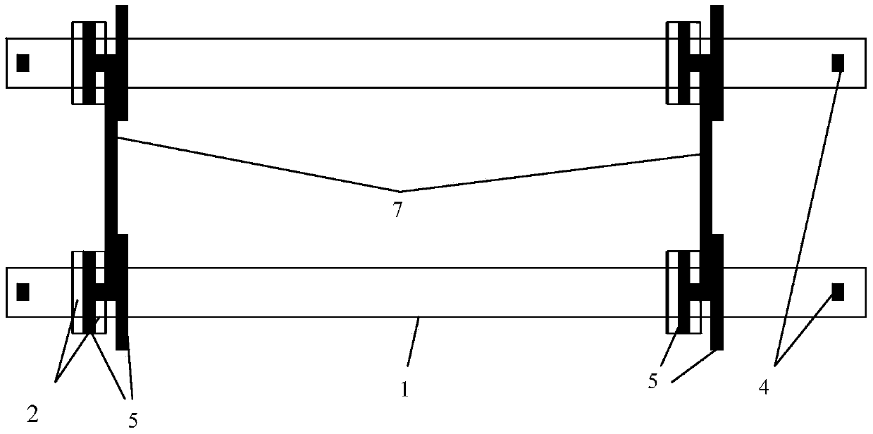 Continuous sounding pipe installation method and device for detecting concrete filling pile