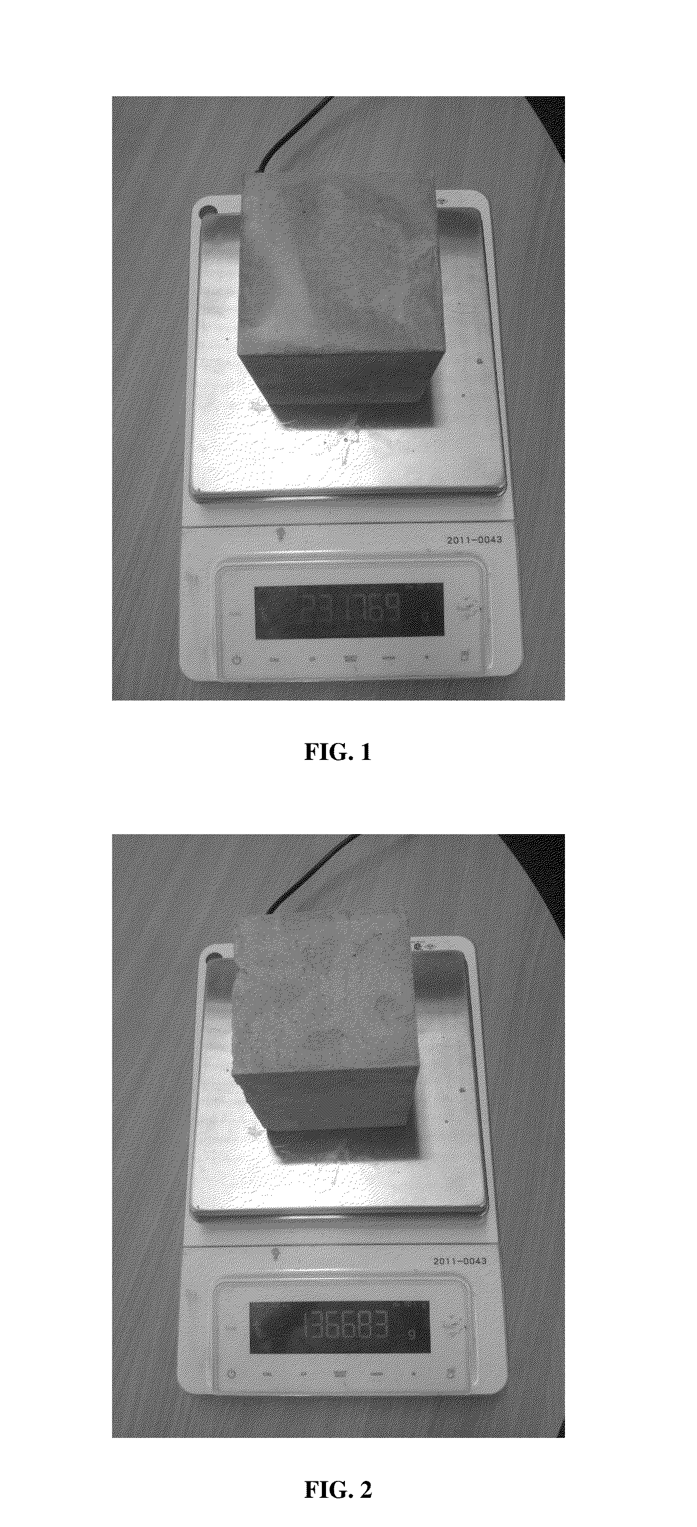 Hydrophobic low shrinkage lightweight cementitious matrix