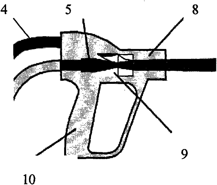 Dry ice cleaning device and cleaning method thereof